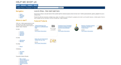 Desktop Screenshot of helpmeshopuk.com