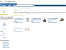 Tablet Screenshot of helpmeshopuk.com